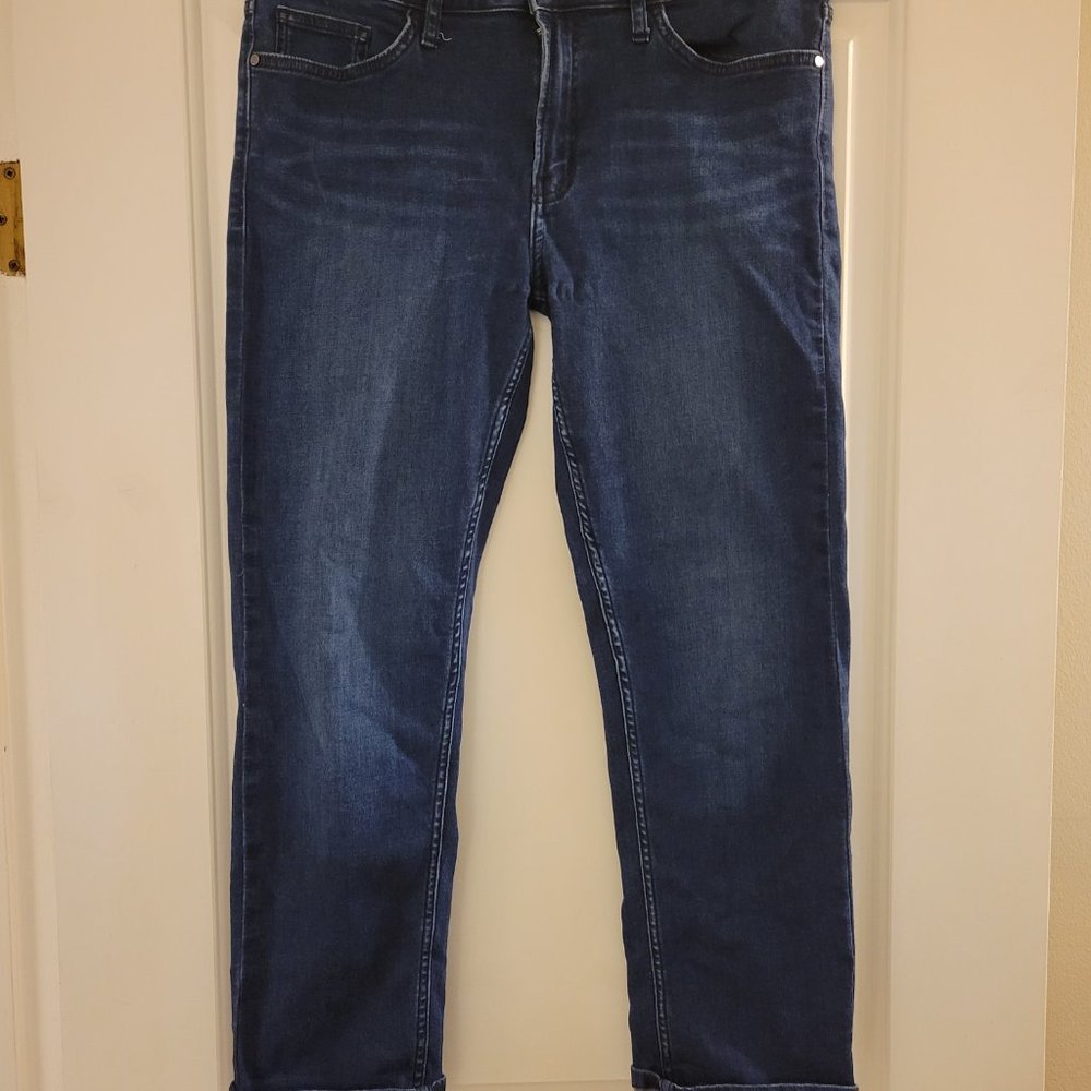 Calvin Klein Jeans Boyfriend Jeans - Dark Blue